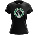 Image of We the People Holsters Guns Liberty And Happiness Short Sleeve Shirt - Women's