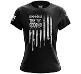 Image of We the People Holsters Defend The Second Flag Women's Short Sleeve Shirt EA915A30
