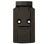 Calculated Kinetics DOGTAG Adapter Plate, For Aimpoint ACRO, Fits Walther PDP 2.0 and F Series, Anodized, Black, WALTHPDP-ACRODT