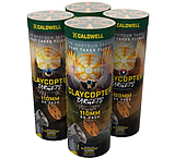 Caldwell ClayCopter 110mm Polymer Target, 50 Pack Tube, Orange, 1215372