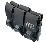 Smith &amp; Wesson Pro Tac 6 AR/AK Magazine Pouch, Black With M&amp;P Logo, 110181