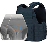 Image of Caliber Armor AR550 Level III+ Body Armor w/PolyShield and Condor MOPC Complete Plate Carrier Package