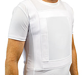 Image of Caliber Armor CaliberX Concealable NIJ IIIA / HG2 T-Shirt Soft Complete Plate Carrier Package