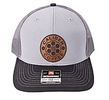 Image of Caliber Coffee Blackout Round Logo Richardson Trucker A7814E9B