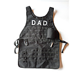 Image of Caliber Gourmet Tactical Bbq Apron With Carabiner And Bottle Opener