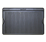 Camp Chef 24in Reversible Pre-Seasoned Cast Iron Grill/Griddle, Black, CGG24B