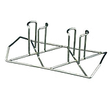 Camp Chef The Twiins Beer Can Chicken Holder, Silver, BCH2