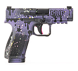 Image of Canik Mete Signature Midnight Drip Semi Auto Pistol, 9mm Luger, 3.68 inch Barrel