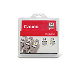 Image of Canon BCI-24 2 Black &amp; 1 Color Multi Pack