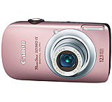 Image of Canon PowerShot SD960 IS 12.1 Megapixel Digital Camera Kit Pink 3579B001