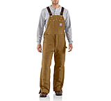 Image of Carhartt Arctic Quilt Lined Duck Bib Overall for Mens