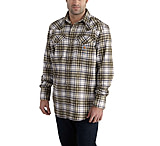 Image of Carhartt Flame-Resistant Snap Flame-Resistantont Plaid Shirt