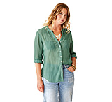 Carve Designs Dylan Gauze Tunic - Women's, Forest Multistripe, Extra Small, TWTC52-339-XS