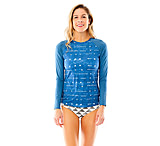 Image of Carve Designs Sunset Rashguard - Women's