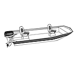 Image of Carver Styled To Fit Open Jon Boat Cover