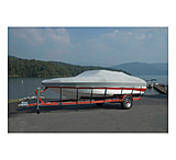Image of Carver 77123P-10 Styled To Fit V Hull Runabout Inboard/Outboard Boat Cover For V 23 23'6" Length x 102" Width