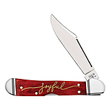 Image of Case CopperLock Christmas Joyful Tin Mini Folding Blade Knife