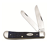 Image of Case 6318 SS Pacific Blue Bone Medium Stockman Folding Knife