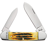 Image of Case Canoe Goldenrod Bone Folding Knife
