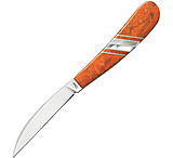 Image of Case Desk Knife Exotic Orange Coral Fixed Blade Knife