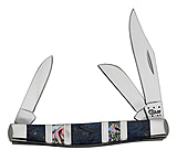 Image of Case EX344 SS Exotic Peacock Coral Medium Stockman Folding Knife