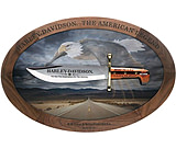 Image of Case Harley Bowie Bowie SS Smooth Black Synthetic Harley-Davidson Fixed Blade Knife