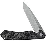 Image of Case Kinzua Black CF 3.75in Folding Knife