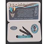 Image of Case Eagle Scout Smooth Red Bone Mini Trapper Knife