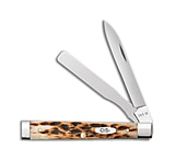 Image of Case Knives Baby Doc Knife 2.9 Amber Peach Seed Jigged Bone 6282SP SS CA10797 4BFD560C