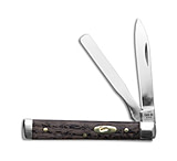 Image of Case Knives Baby Doc Knife Black Curly Oak 7282SP SS 14007 CECDE298