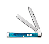 Image of Case Knives Baby Doc Knife Sawcut Jig Caribbean Blue Bone 6282SP SS 25582 AA8FC8EE