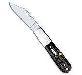 Image of Case Knives Barlow Knife 3.4 Buffalo Horn BH1009 1/2 SS 65033 AB4FFE8B