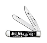 Image of Case Knives BSA Trapper Knife 4.1 Black Synthetic 2254 SS 18088 F5A19EE9