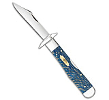 Image of Case Knives Cheetah Cub Knife 3.5 Blue Sycamore Wood 711 1/2L SS 63738 1C523F8F