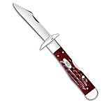 Image of Case Knives Cheetah Cub Knife 3.5 Pocket Worn Old Red Bone 611 1/2L SS 10309 F6E29AE0