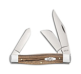 Image of Case Knives Large Stockman Knife 4.25 Natural Zebra Wood 6375 SS AD228A04