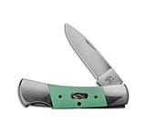 Image of Case Knives Lockback Knife 3 Seafoam Green G-10 101225L SS 18106 6B89943F