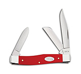 Image of Case Knives Medium Stockman Knife 3.5 Red Smooth Synthetic 43032 SS AAEC4646