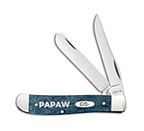 Image of Case Knives Mini Trapper Knife 3.5 Embellished Mediterranean Blue Bone 6207 SS 41FF5BE4
