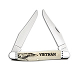 Image of Case Knives Muskrat Vietnam War Knife 3.9 Smooth Bone Muskrat SS 58492 1CE5224E