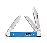 Image of Case Knives Small Stockman Knife 2.6 Light Blue Smooth Synthetic 4333 SS 93AB4B63