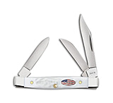 Image of Case Knives Stockman Knife 2.6 White Jigged Synthetic 6333 SS 14106 B2F7783C
