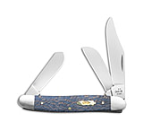 Image of Case Knives Stockman Knife 3.6 Blue Sycamore Wood 7347 SS 63732 A0417D50