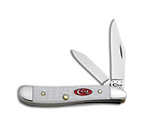 Image of Case Peanut Knife 2.875 Jigged White Synthetic 6220 SS 60188 *DISCOUNT* 85C202CF