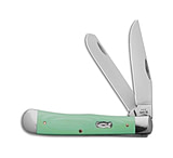 Image of Case Trapper Clip Point Slip Joint Knife Green G-10 3.25 Satin 1810 0AF5C2D5
