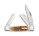 Image of Case Knives Large Stockman 4.25 Peach Seed Jigged Amber Bone6375 SS*DISCOUNT* 2AA42FEA