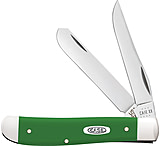 Image of Case Mini Trapper Green Synthetic 3.5in Folding Knife