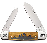 Image of Case Navy Canoe Antique Bone Folding Knife