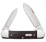 Image of Case Wood Smooth Canoe Folding Knife