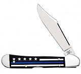 Image of Case Stripes of Service - Embellished Mini CopperLock Folding Knive